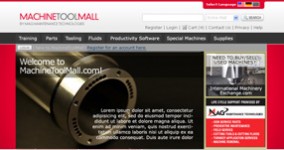 Machine Tool Mall Logo & User Interface