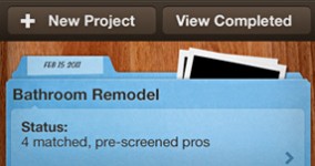 iOS mobile app design